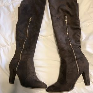Brown Knee-high Boots